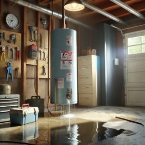 Water heater leak