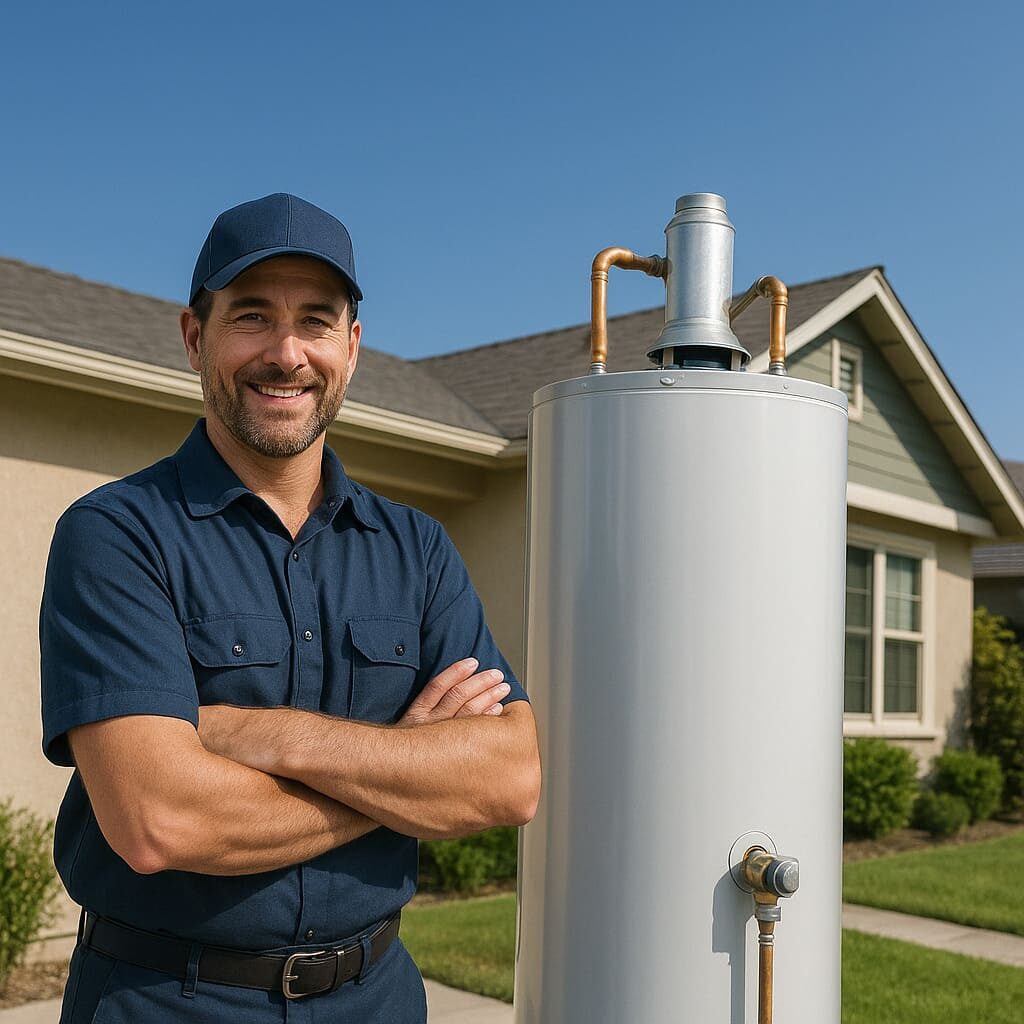 water heater installation in San Mateo